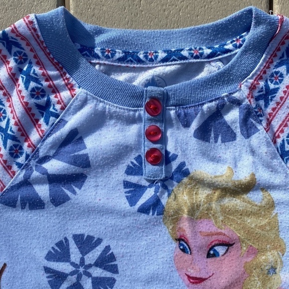 DISNEY Store Frozen long sleeve nightgown Size 2T - Picture 3 of 9